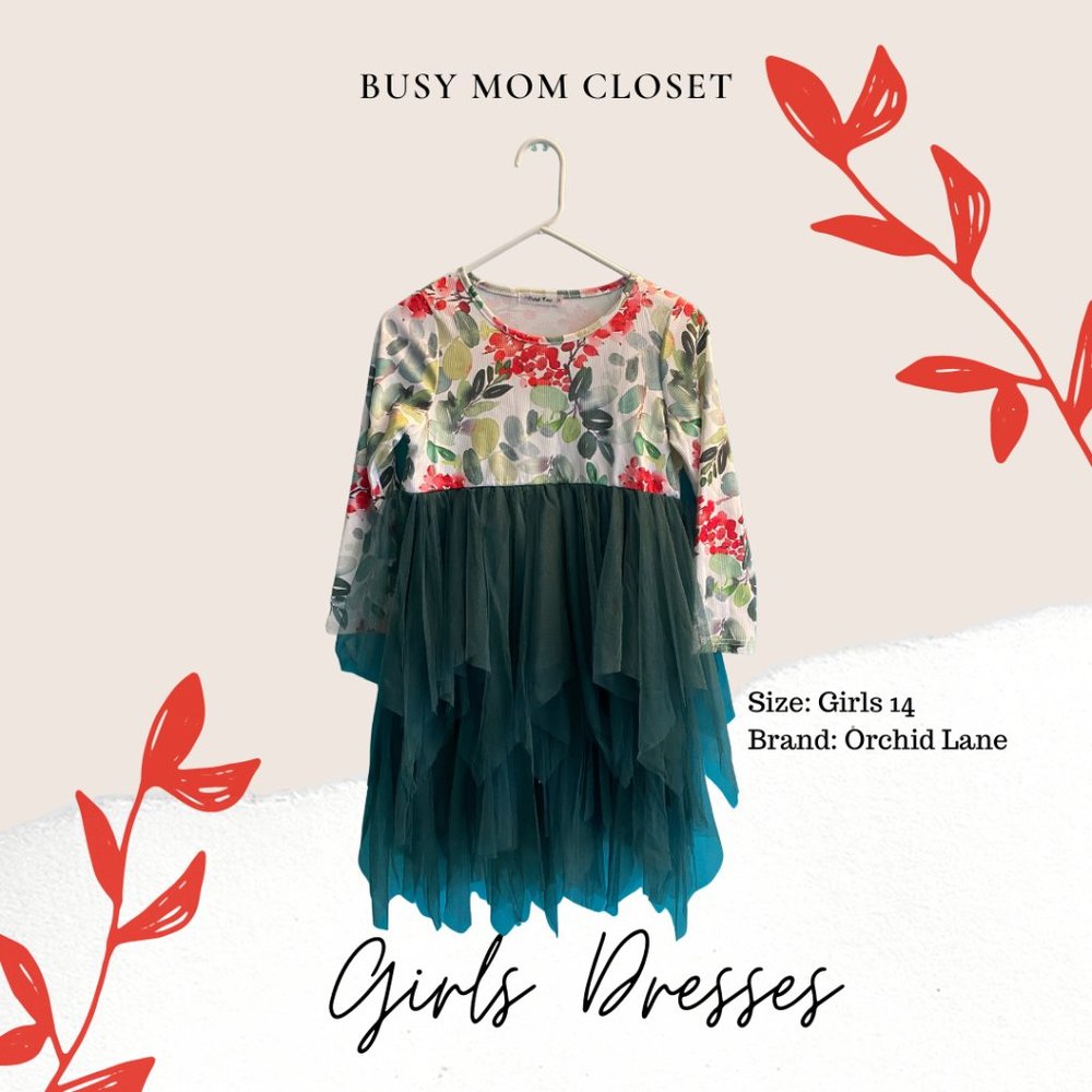 Girls Holiday Dress